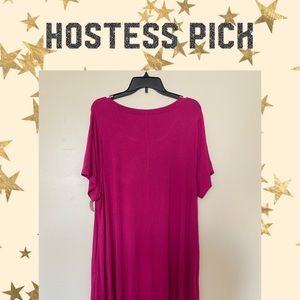 HP💥 7/5/2022💥 Lane Byrant Magenta Dress